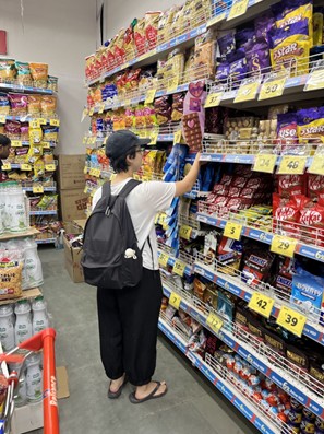 インドのスーパーマーケット