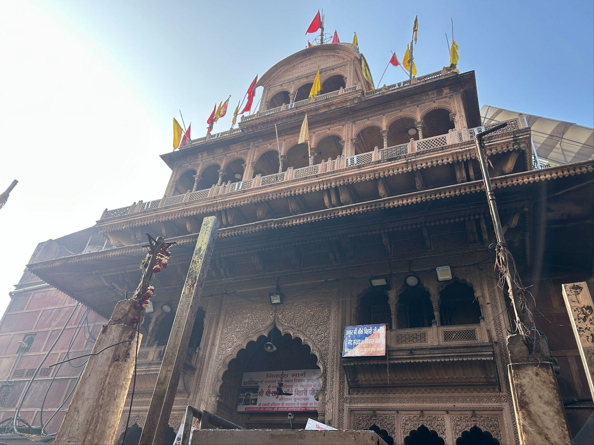 インドのバンケ・ビハーリー寺院