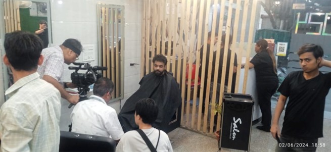 インド撮影コーディネート