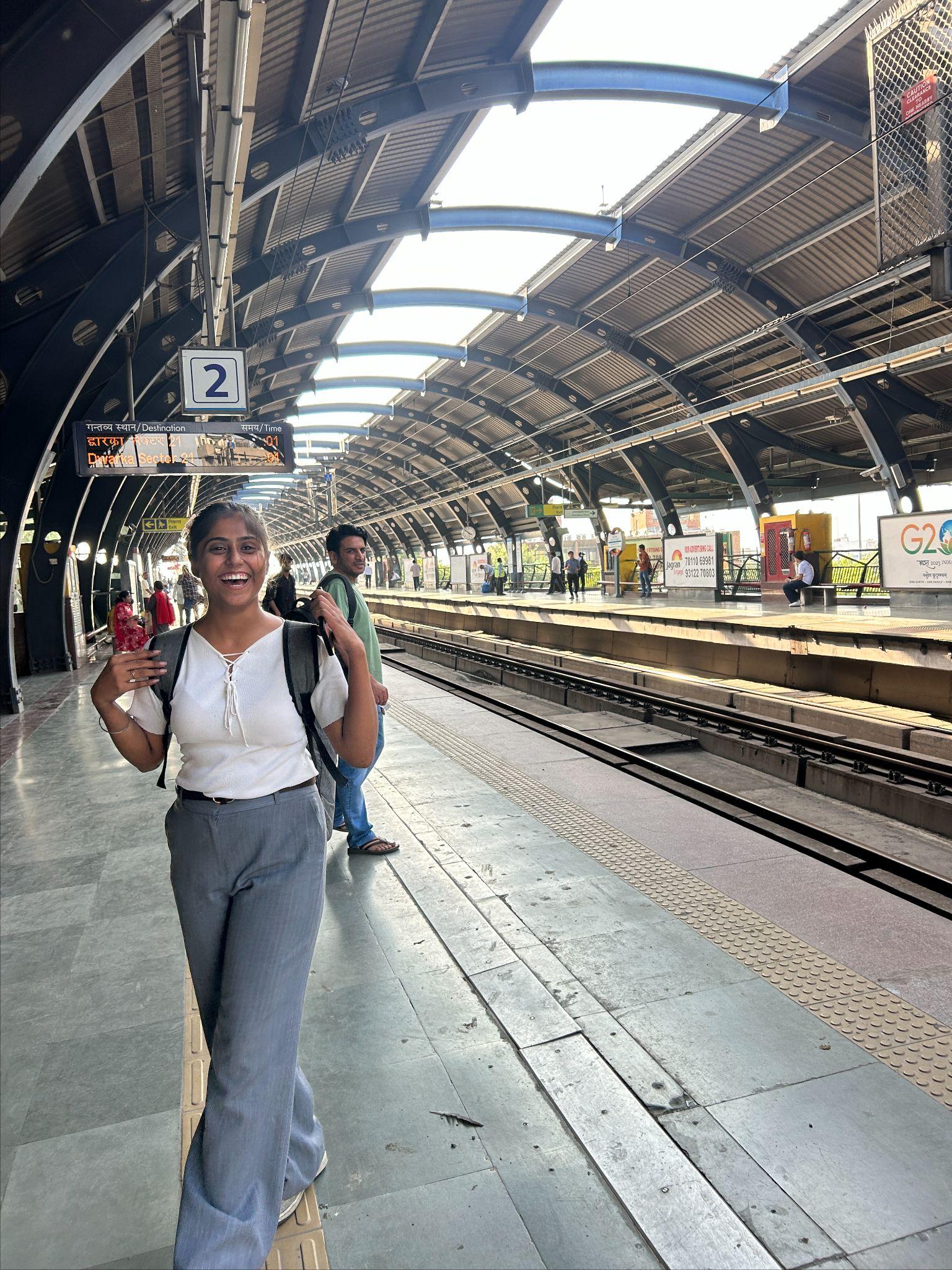 デリー・メトロのホーム